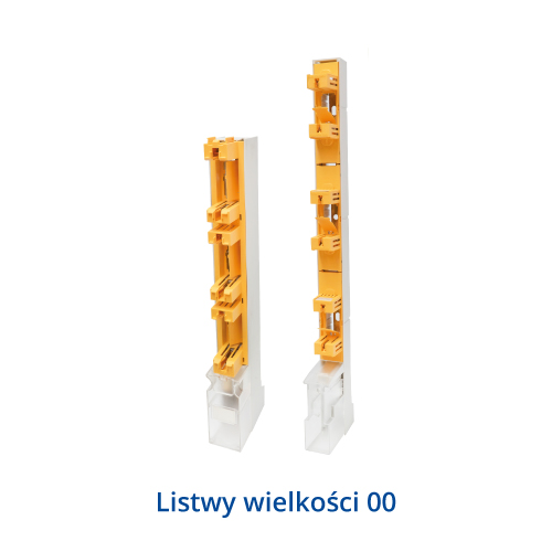 Listwy bezpiecznikowe wielkości 00
