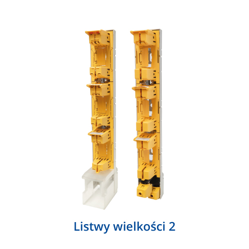 Listwy bezpiecznikowe wielkości 2