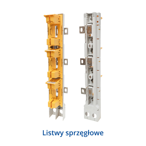 Listwy bezpiecznikowe sprzęgłowe