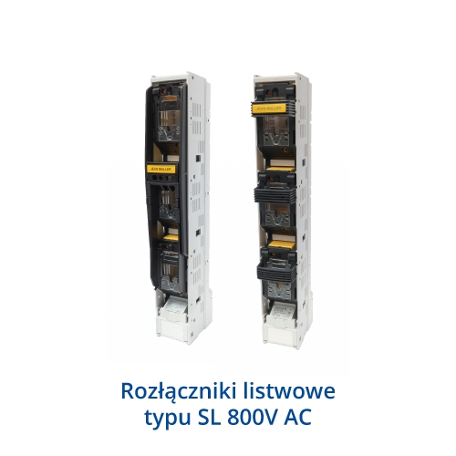 Rozłączniki listwowe typu SL wielkość 00