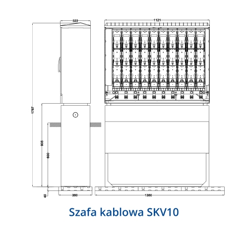 Rozłącznik skrzynkowe KETO do montażu na płytach
