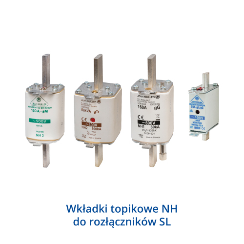 Rozłączniki listwowe typu SL inne wykonania